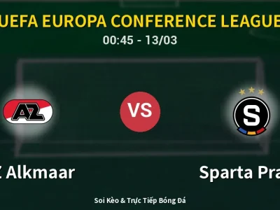 Kết Quả: AZ Alkmaar 2-1 Sparta Praha – Highlight & Bàn Thắng | UEFA Europa Conference League