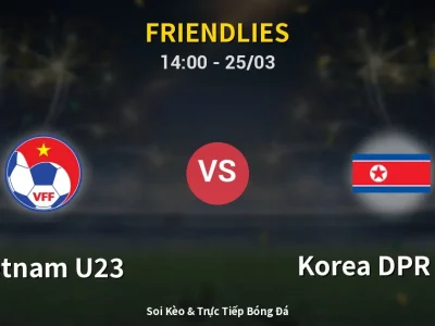 Kết Quả: Vietnam U23 0-0 Korea DPR U23 – Highlight & Bàn Thắng | Friendlies