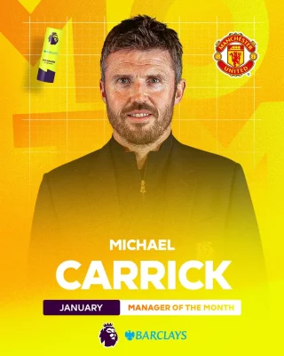 Bùng Nổ! Michael Carrick Chính Thức Đăng Quang HLV Xuất Sắc Nhất Tháng 1 Ngoại Hạng Anh 1